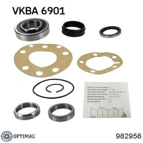 Купити 982956 Optimal Підшипник задньої ступиці