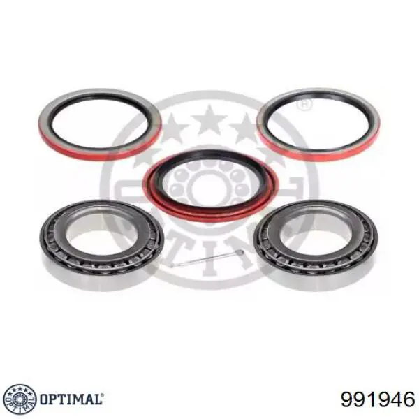 Комплект підшипник маточини передньої Optimal 991946 ціна, від 6.20 USD