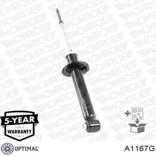 Амортизатор задній A1167G Optimal