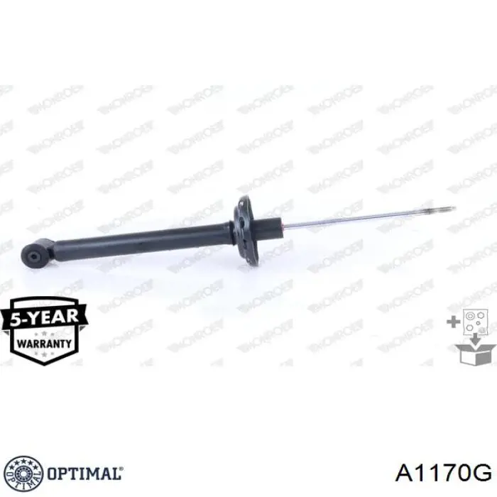 Амортизатор задній A1170G Optimal