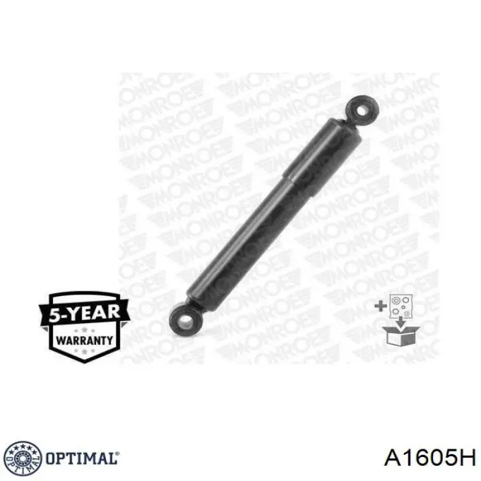 Амортизатор задній Optimal A1605H ціна, від 28.36 USD