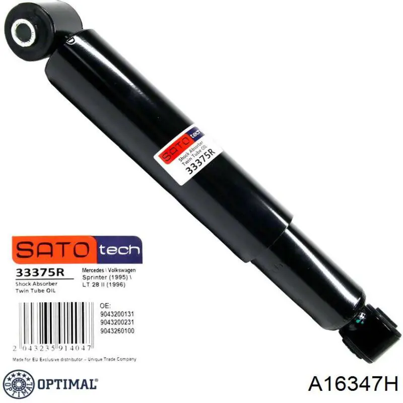 A16347H Optimal Амортизатори задні
