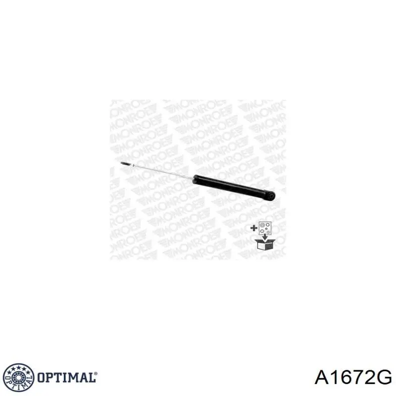Амортизатор задній Optimal A1672G ціна, від 26.53 USD