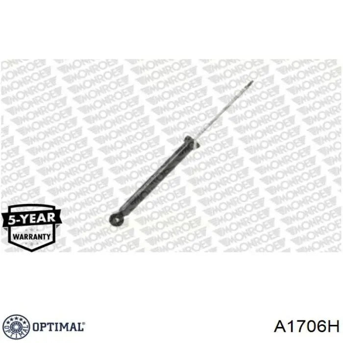 Амортизатор задній A1706H Optimal