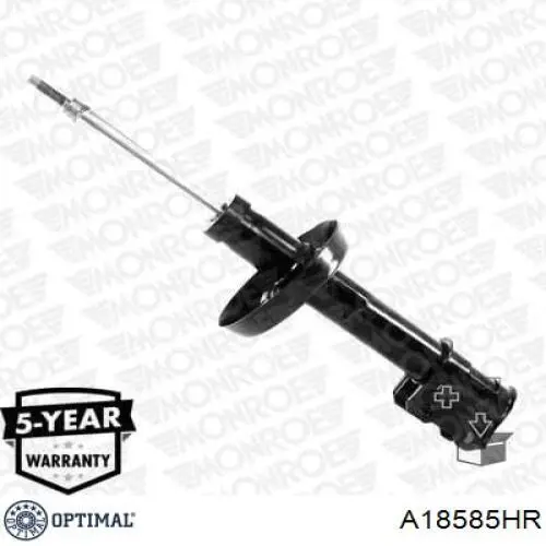 Амортизатор передній, правий Optimal A18585HR ціна, від 53.28 USD