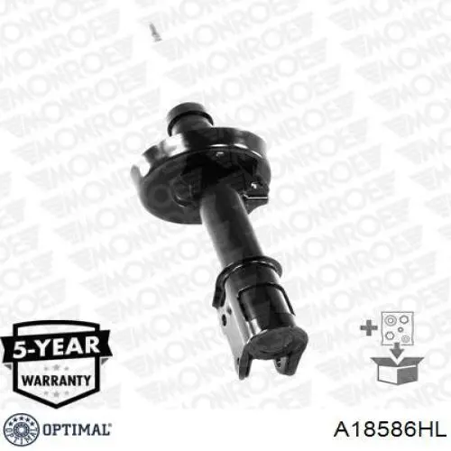 Амортизатор передньої підвіски, лівий Optimal A18586HL ціна, від 51.30 USD