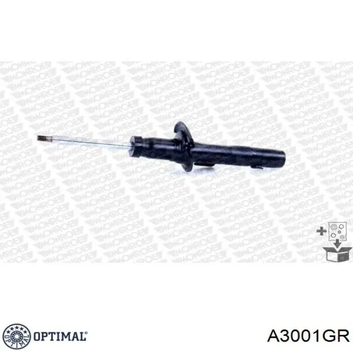 Амортизатор передній, правий A3001GR Optimal
