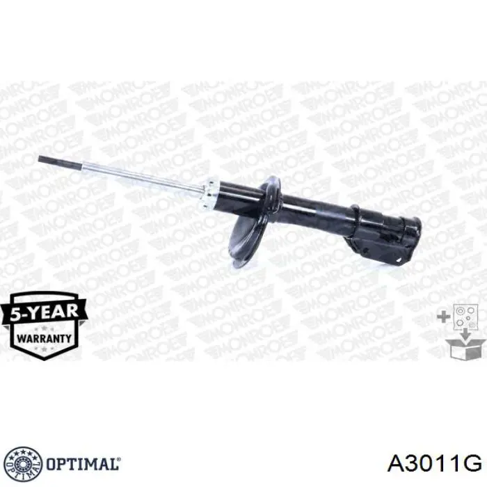 Стойка амортизатора передняя Optimal A3011G ціна, від 29.96 USD