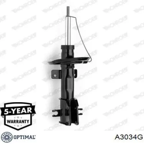 Амортизатор передній A3034G Optimal