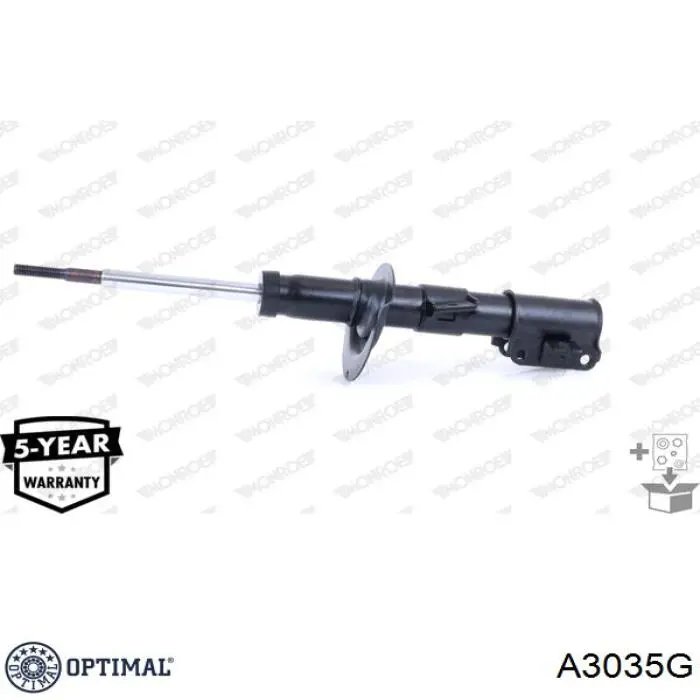 Амортизатори передні Optimal A3035G