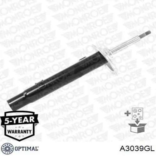 Амортизатор передньої підвіски, лівий Optimal A3039GL ціна, від 48.82 USD