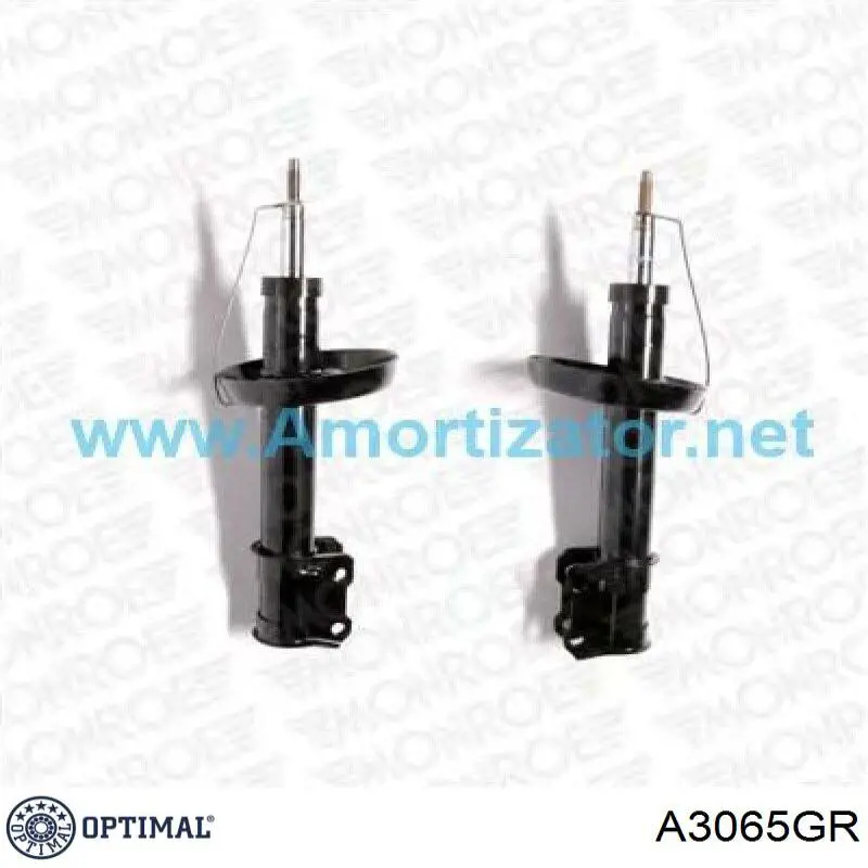 Амортизатор передній, правий Optimal A3065GR ціна, від 50.20 USD