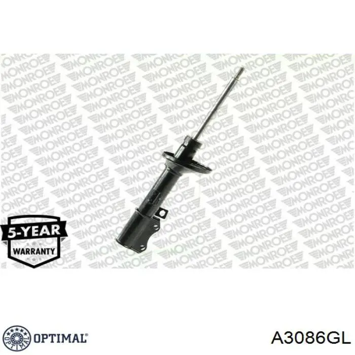 Амортизатор задній, лівий Optimal A3086GL ціна, від 48.57 USD