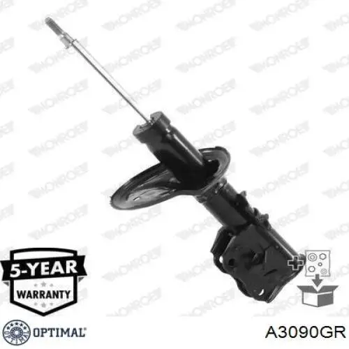 Амортизатор передній, правий Optimal A3090GR ціна, від 53.60 USD