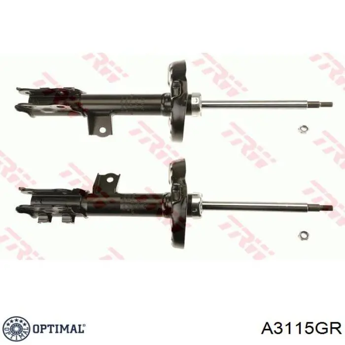 Амортизатор передній, правий A3115GR Optimal