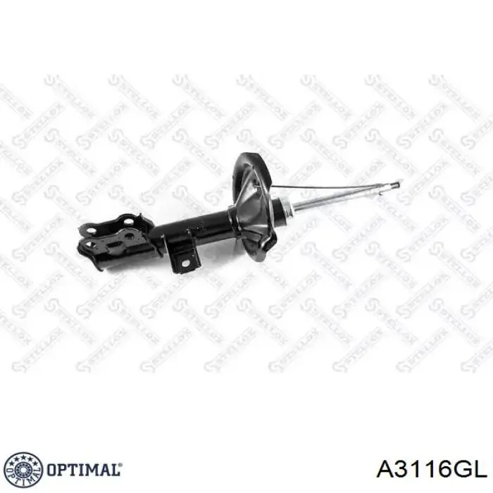 Амортизатор передньої підвіски, лівий Optimal A3116GL ціна, від 52.83 USD