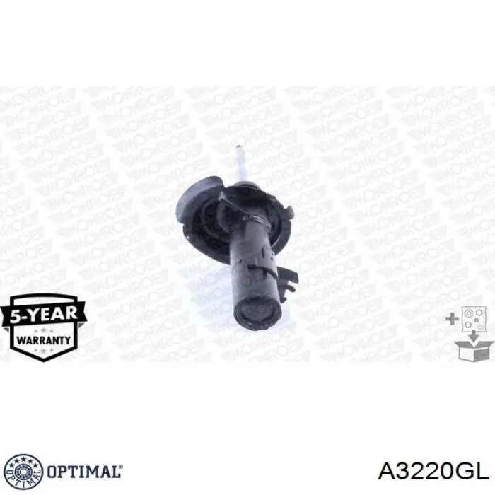 Купити A3220GL Optimal Амортизатора передній лівий