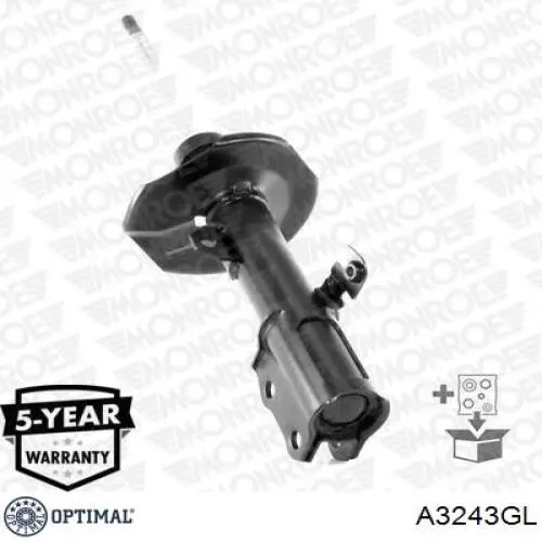 Амортизатора передній лівий A3243GL Optimal