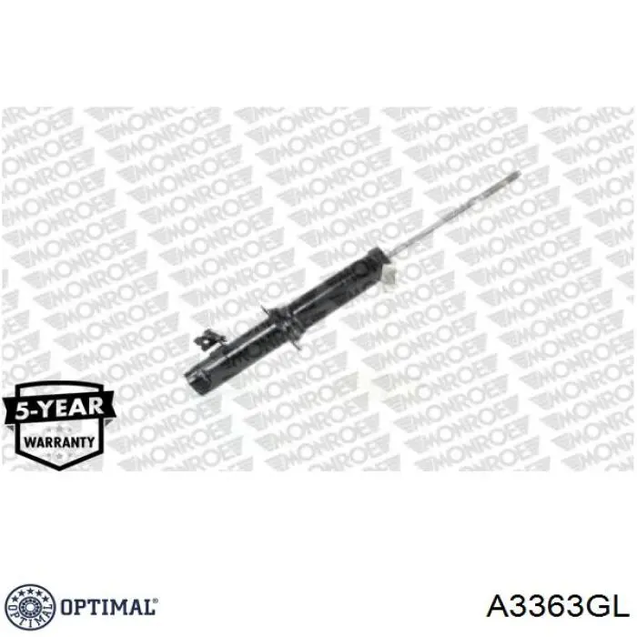 Амортизатор передньої підвіски, лівий Optimal A3363GL ціна, від 36.24 USD