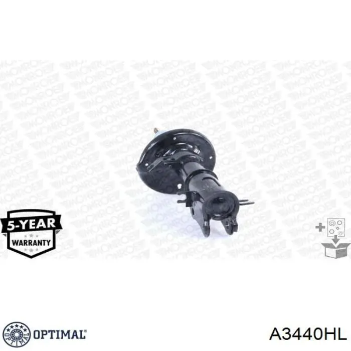 Амортизатора передній лівий A3440HL Optimal