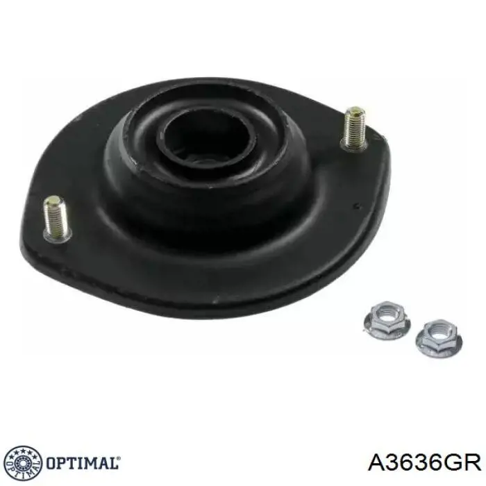Амортизатор передній, правий A3636GR Optimal