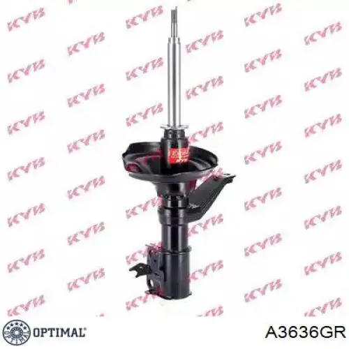Стійка передня права Optimal A3636GR