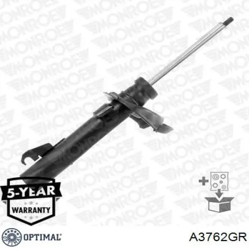 Купити A3762GR Optimal Амортизатор передній, правий