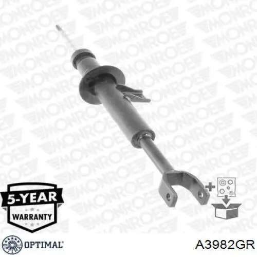 Амортизатор передній, правий A3982GR Optimal