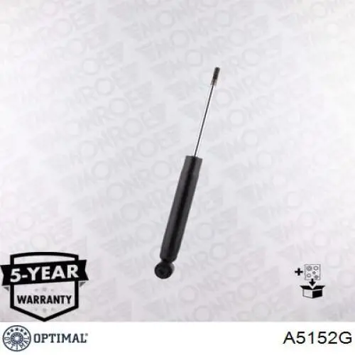 Амортизатор задній Optimal A5152G ціна, від 38.51 USD