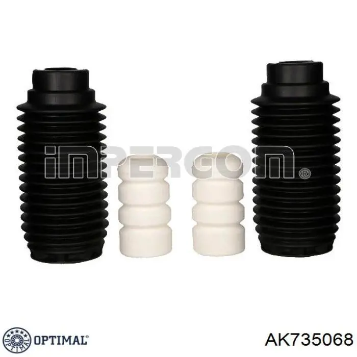 AK735068 Optimal Буфер-відбійник амортизатора переднього + пильовик