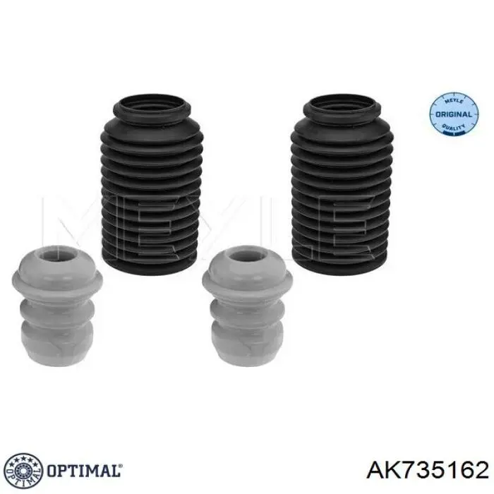 Буфер-відбійник амортизатора переднього + пильовик Optimal AK735162 ціна, від 16.24 USD