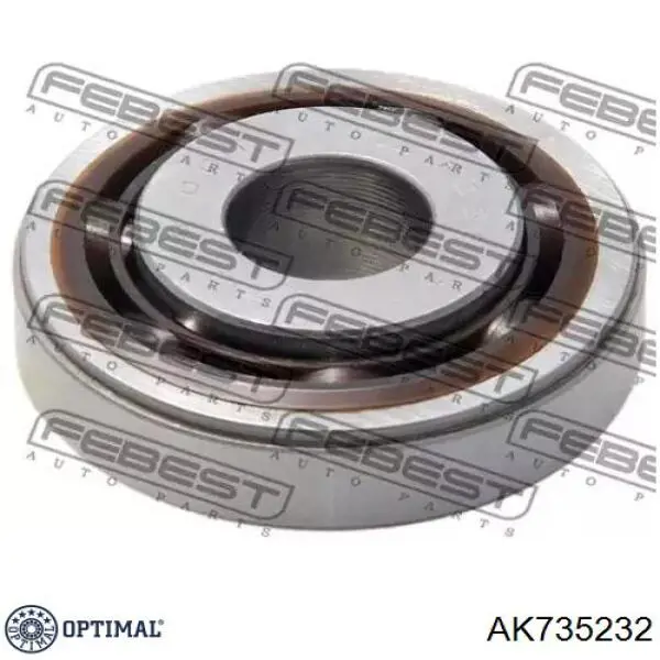 1590MM02 Ashika Буфер амортизатора заднього