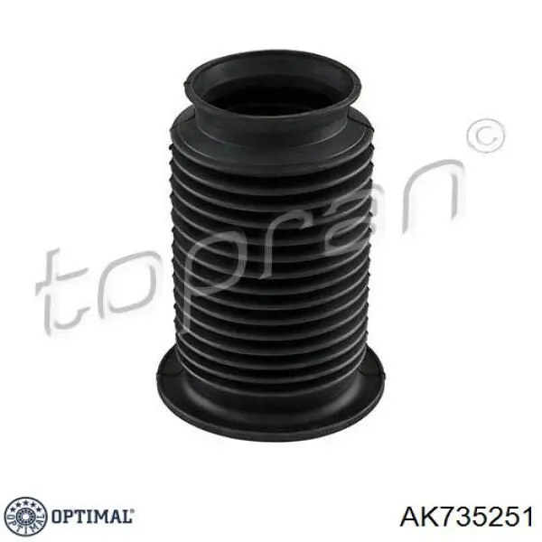 AK735251 Optimal буфер-відбійник амортизатора переднього + пильовик