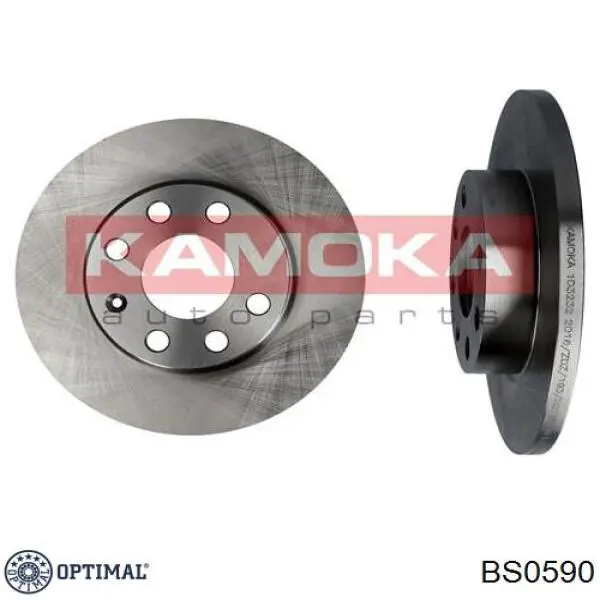Диск переднього гальма Optimal BS0590 ціна, від 21.01 USD