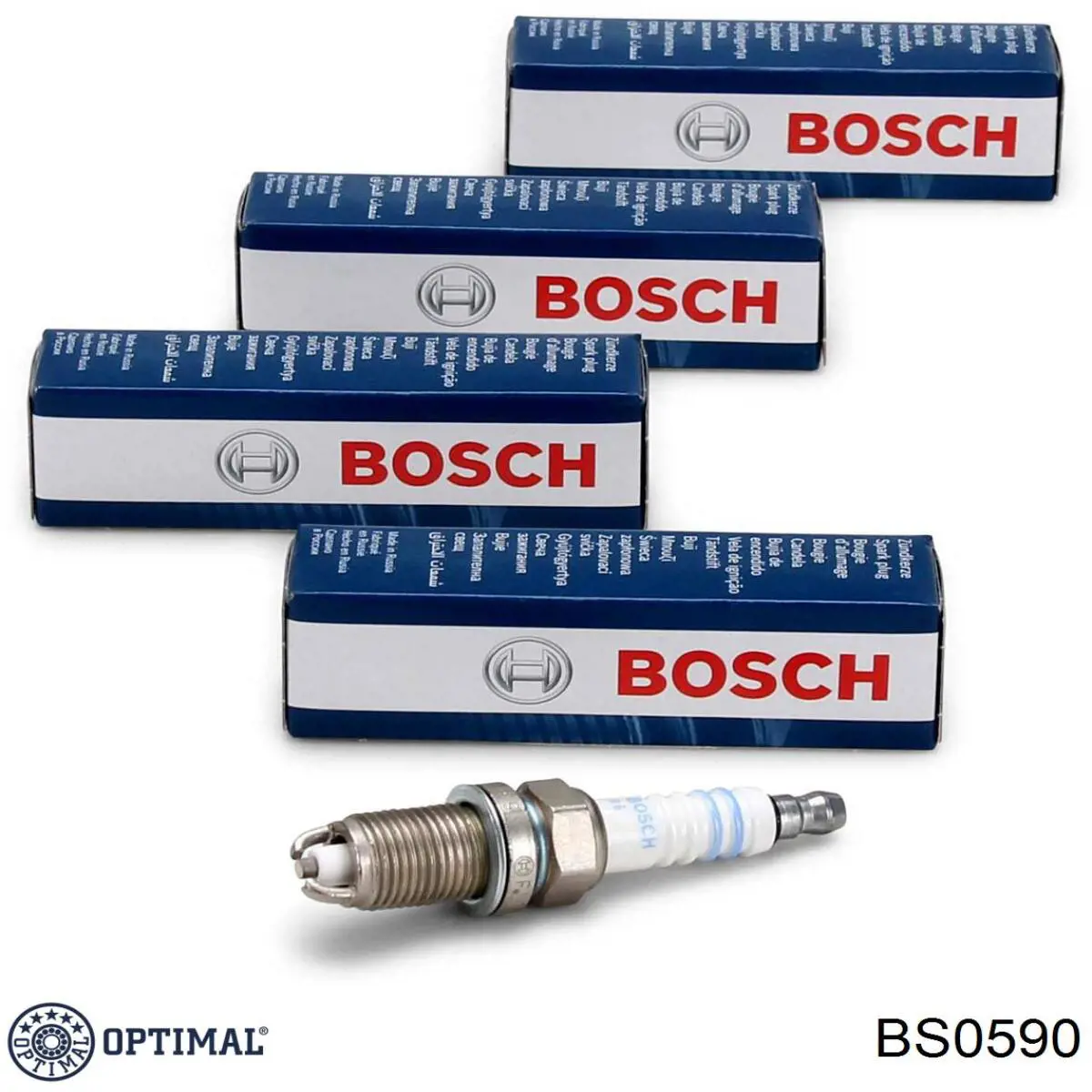 Гальмівні диски передні BS0590 Optimal