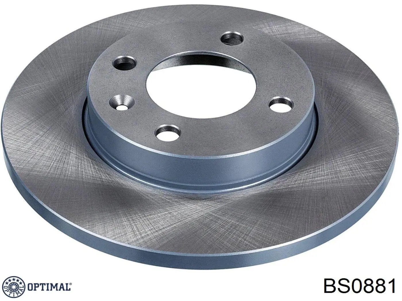 BS0881 Optimal диск гальмівний передній