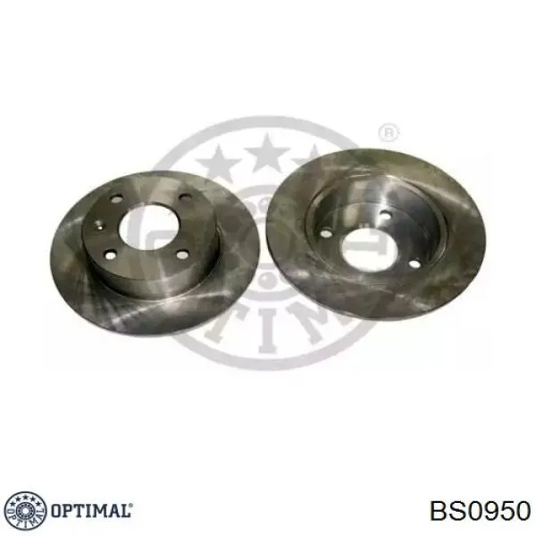 Гальмівні диски передні BS0950 Optimal