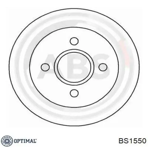 Задні дискові гальма Optimal BS1550 ціна, від 21.57 USD