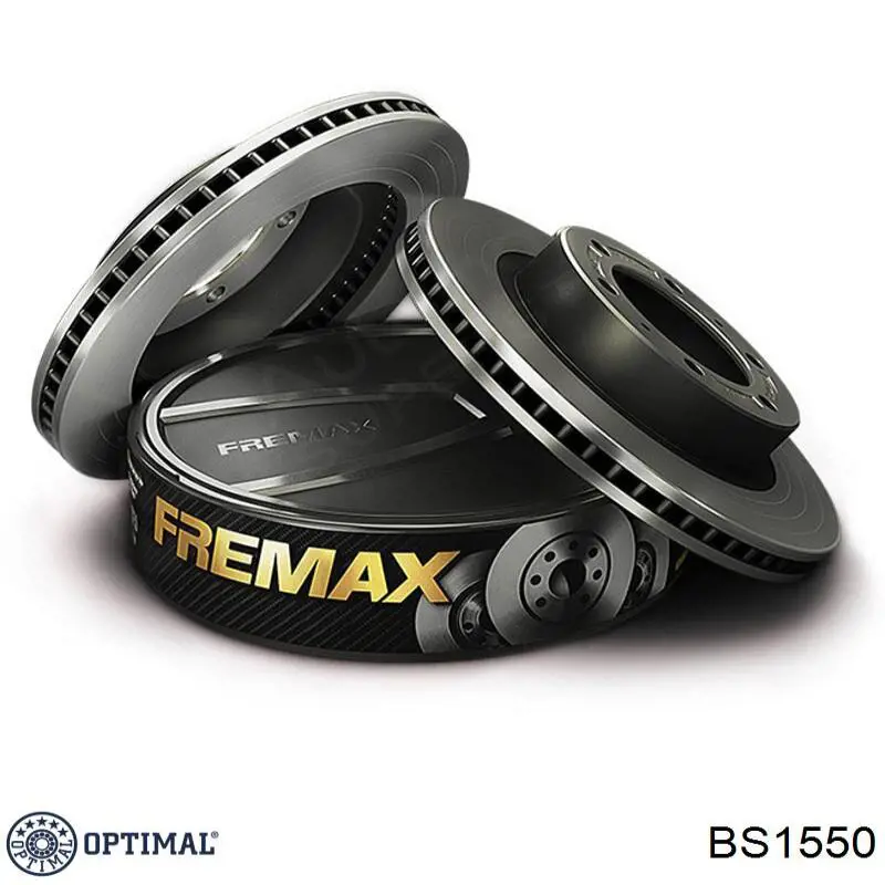 Диск гальмівний задній Optimal BS1550