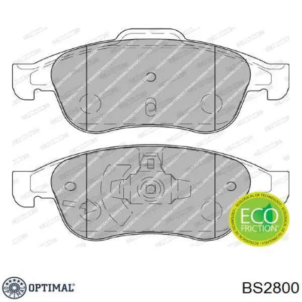 Гальмівні диски BS2800 Optimal