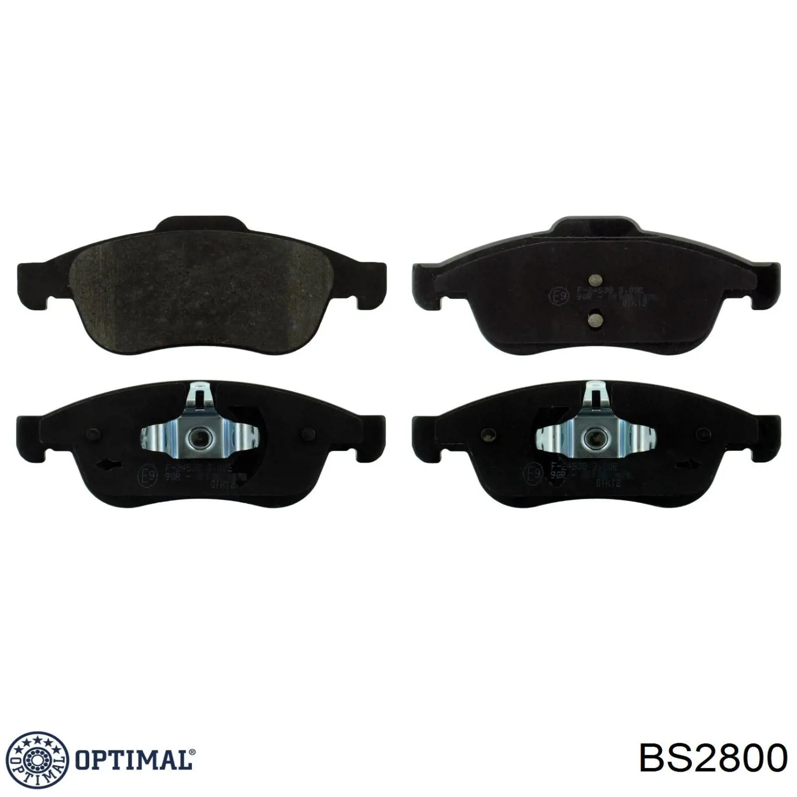 Диск гальмівний задній Optimal BS2800