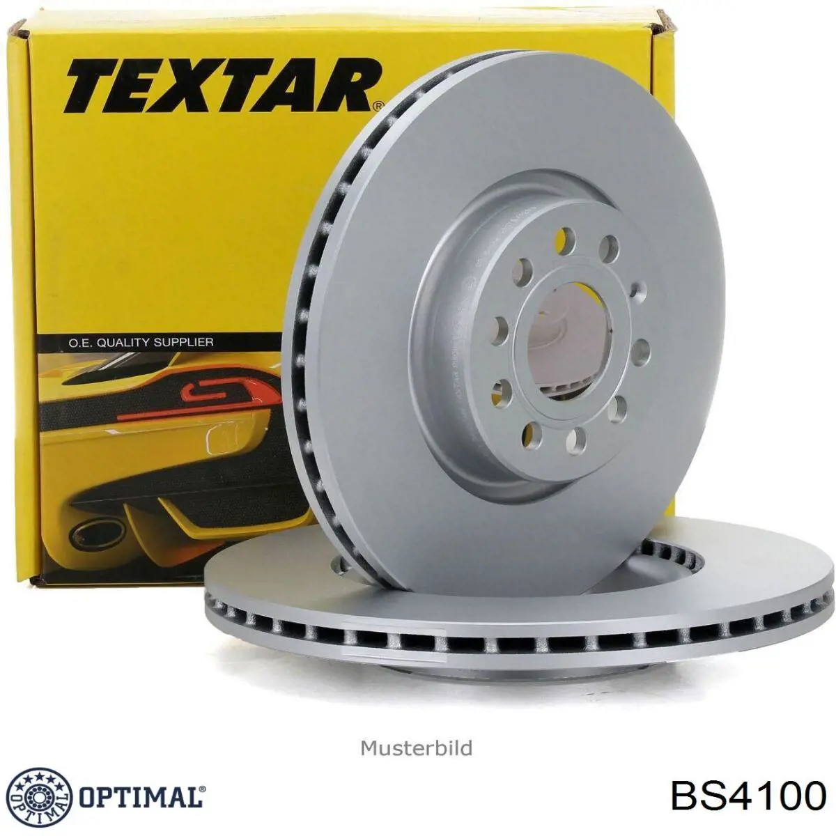 Диск гальмівний передній Optimal BS4100