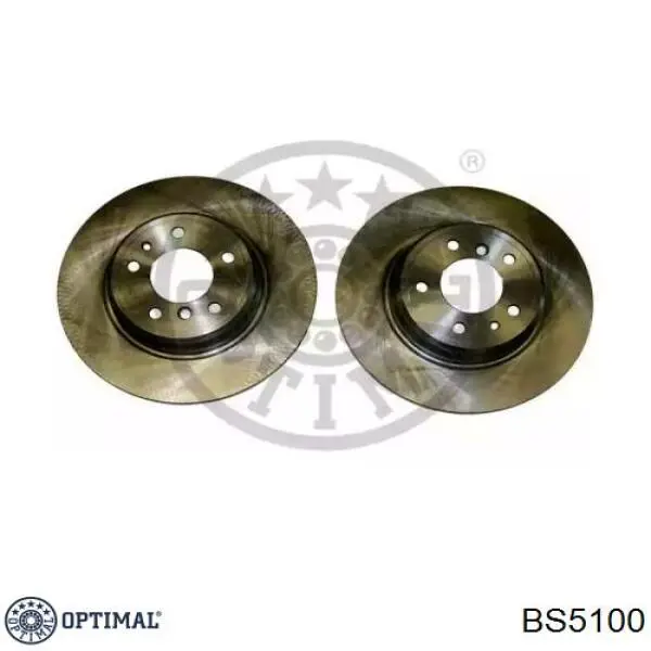 BS5100 Optimal диск гальмівний задній