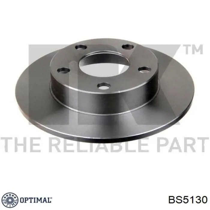 BS5130 Optimal диск гальмівний задній