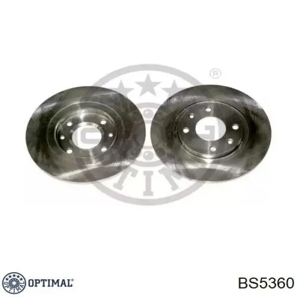 BS5360 Optimal диск гальмівний передній