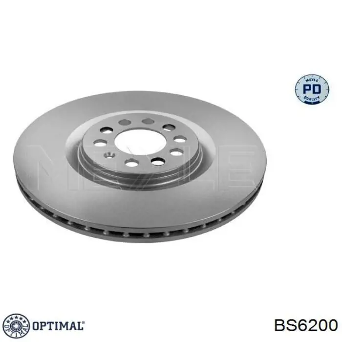 Диск переднього гальма Optimal BS6200 ціна, від 63.15 USD