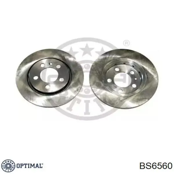 BS6560 Optimal диск гальмівний задній