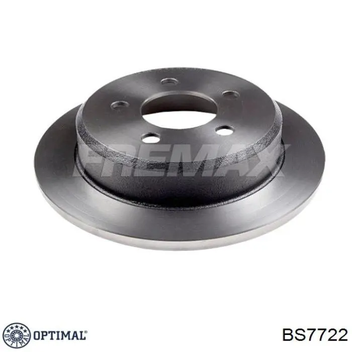 Купити BS7722 Optimal Диск заднього гальма