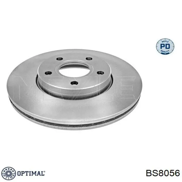Диск переднього гальма Optimal BS8056 ціна, від 41.66 USD
