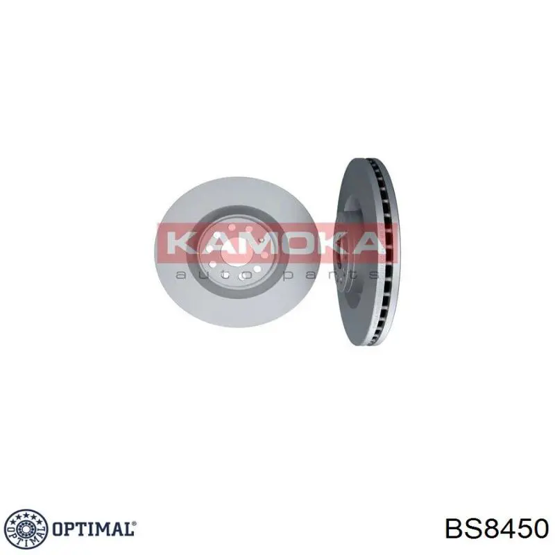 Гальмівні диски передні BS8450 Optimal